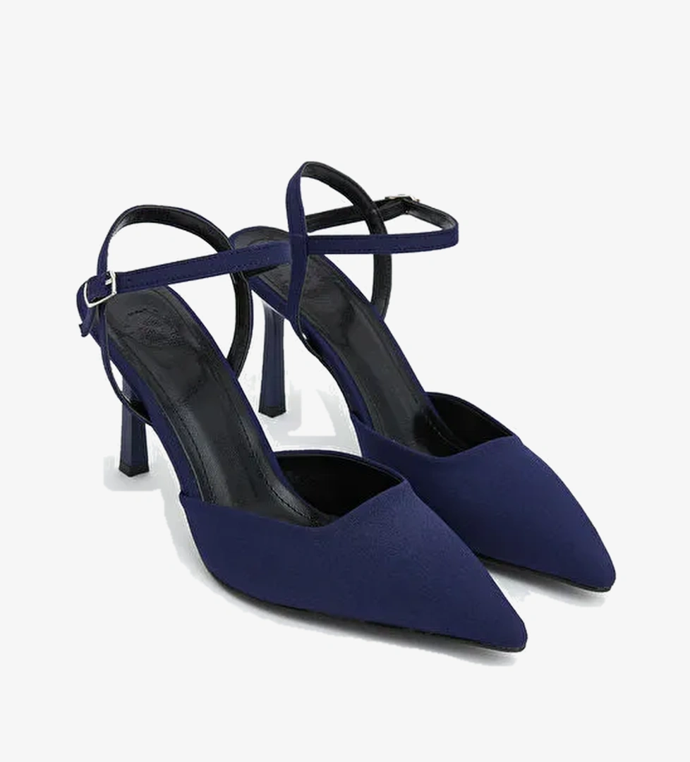 Lcw Steps Siyah Lcw Steps Sivri Burun Kadın Topuklu Ayakkabı