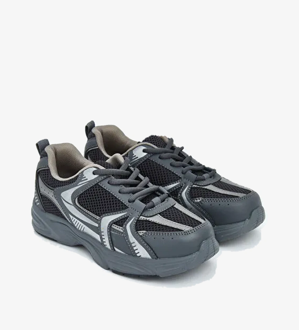 Lcw Steps Siyah Lcw Steps Bağcıklı Erkek Çocuk Spor Ayakkabı