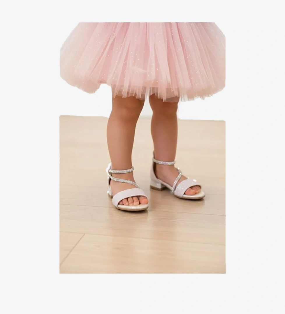 Gorkem Bebe Ayakkabi Gri Gorkem Bebe Ayakkabi Taşlı KIZ ABİYE