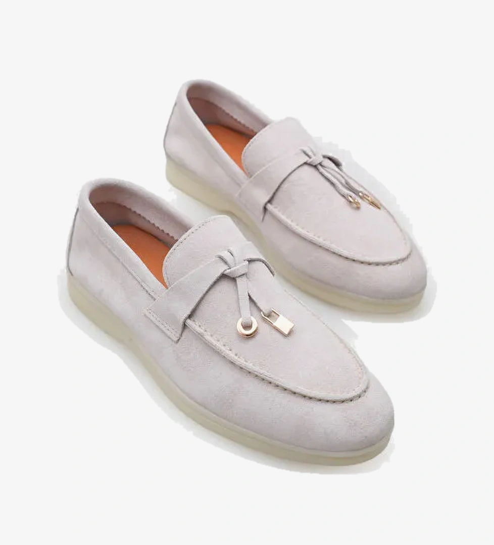 Vikki Hakiki Deri Kadin Loafer
