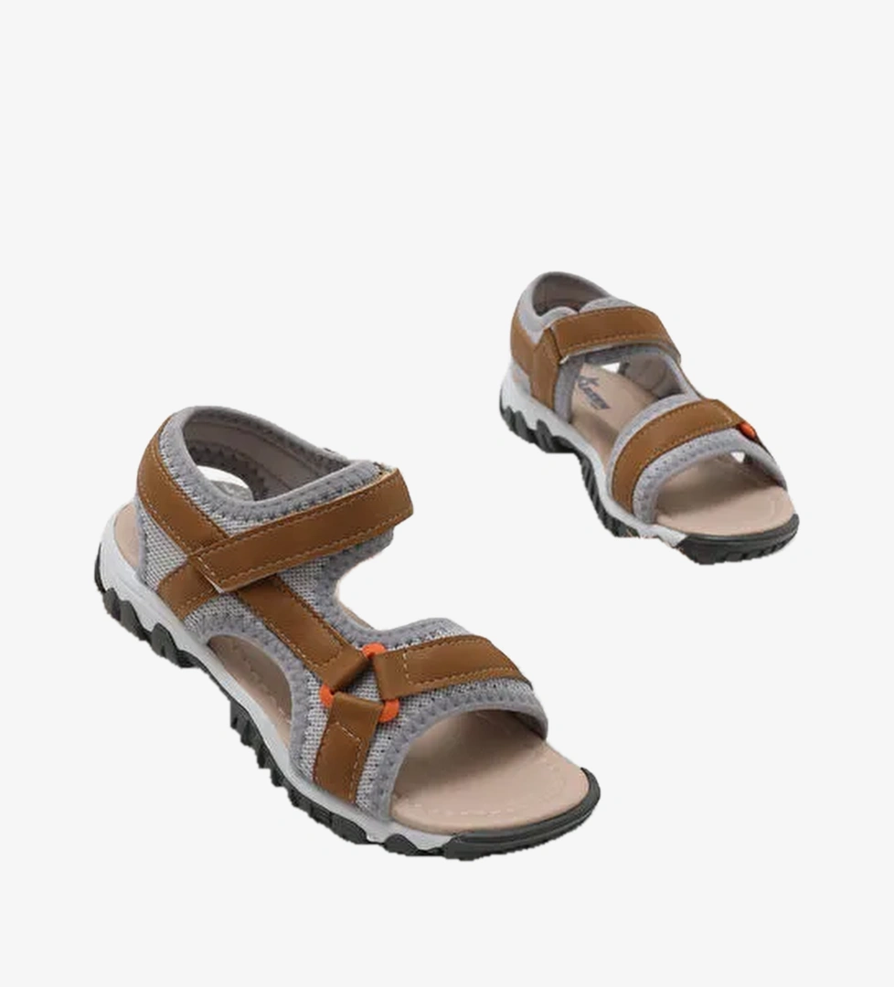 Cocuk Unisex Camel Cocuk Cirtli Sandalet