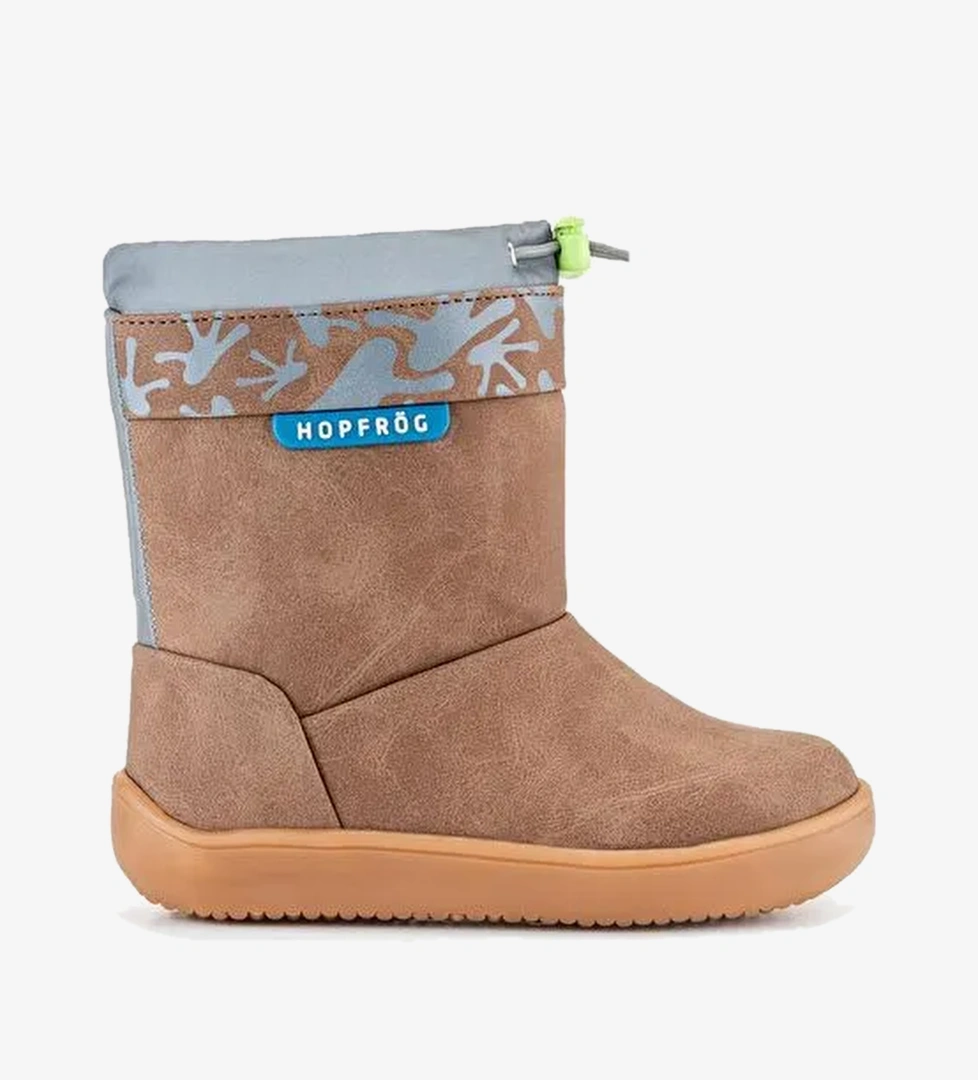 Hopfrög Lacivert Hopfrög Rain Süper Boots Suya Ve Soğuğa Dayanıklı Barefoot Çocuk Botu