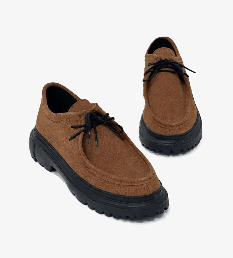 Tonny Black Kahverengi Tonny Black Süet Rahat Erkek Kalıp Erkek Ayakkabı