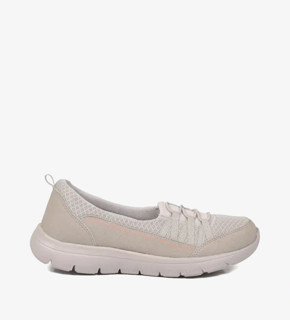 Buz Fileli Hafif Esnek Kadin Gunluk Yuruyus ve Spor Ayakkabi Bst-1009 G