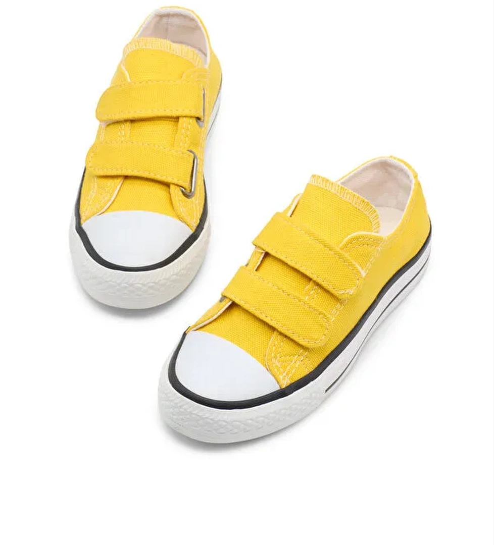 Tonny Black Yeşil Tonny Black Rahat Kalip Çocuk Unisex Çift Bantlı Ayakkabı