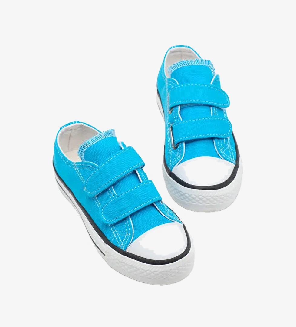 Tonny Black Yeşil Tonny Black Rahat Kalip Çocuk Unisex Çift Bantlı Ayakkabı