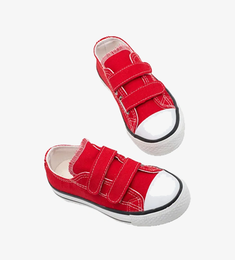 Tonny Black Yeşil Tonny Black Rahat Kalip Çocuk Unisex Çift Bantlı Ayakkabı