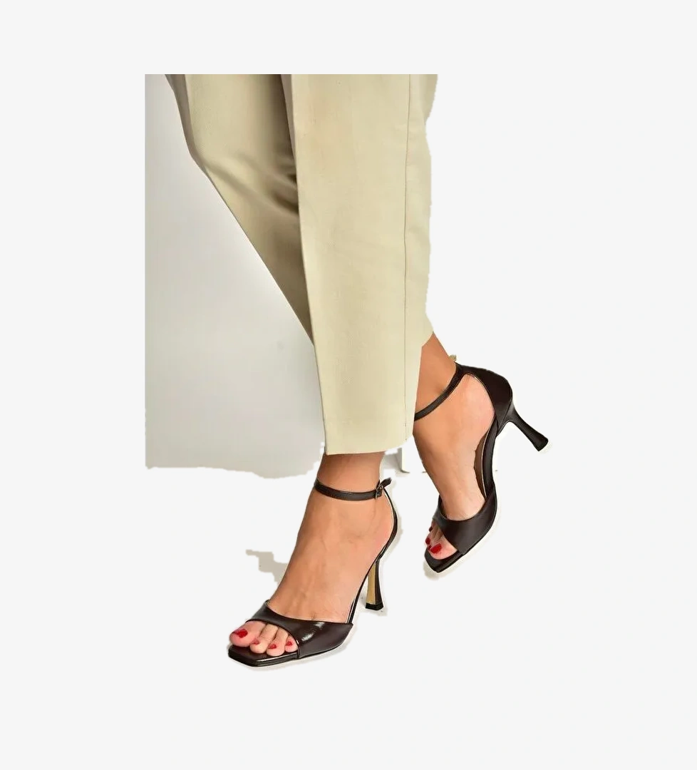 Fox Shoes Siyah Fox Shoes Topuklu Kadın Ayakkabı Y569823309