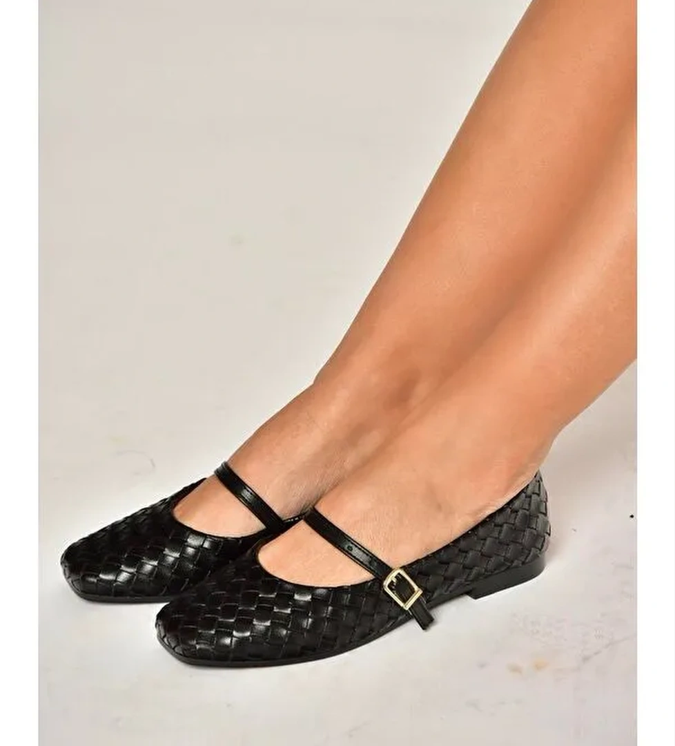 Fox Shoes Beyaz Fox Shoes Babet Kadın Y726368209