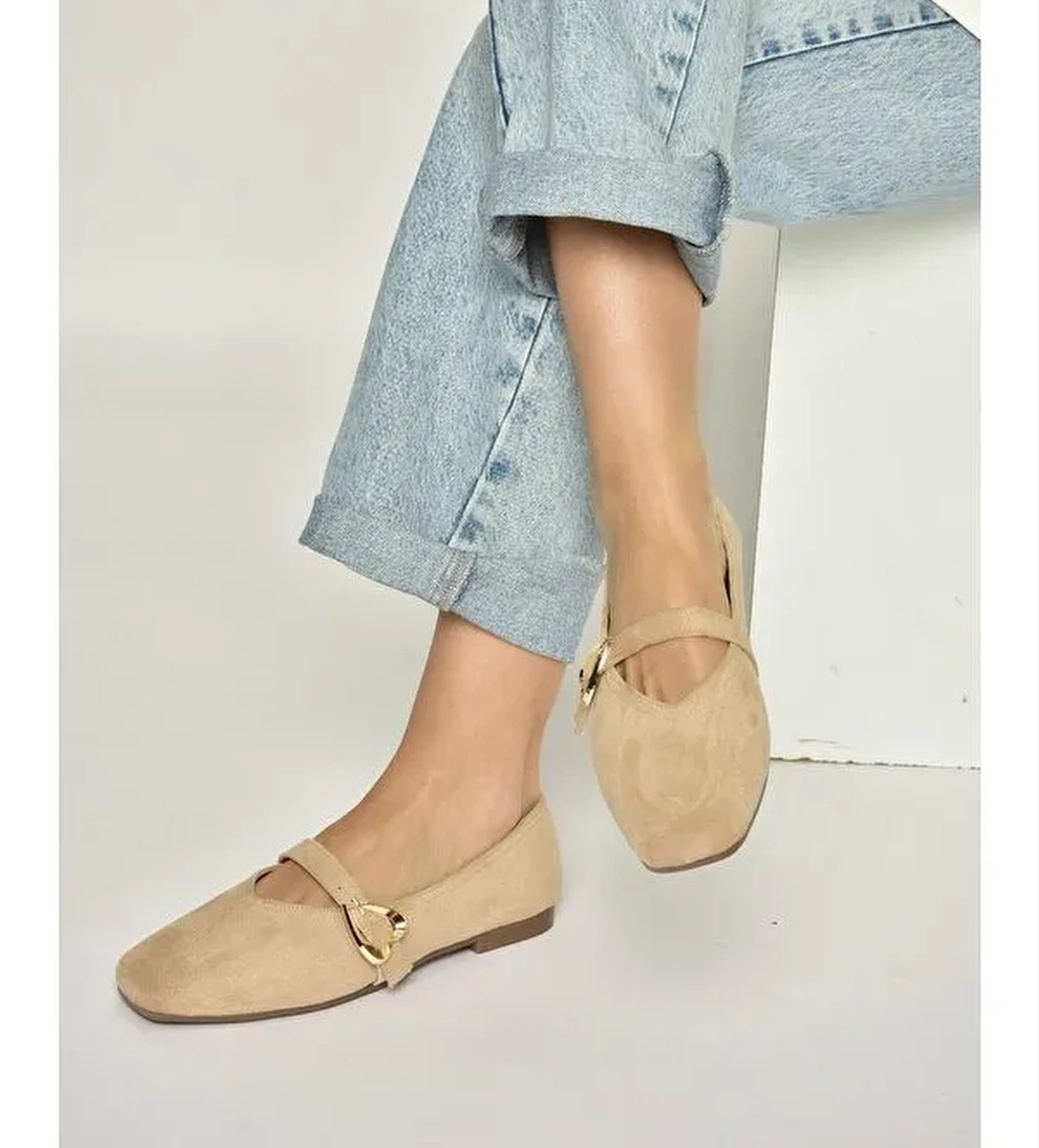 Fox Shoes Pembe Fox Shoes Babet Kadın Y726632602