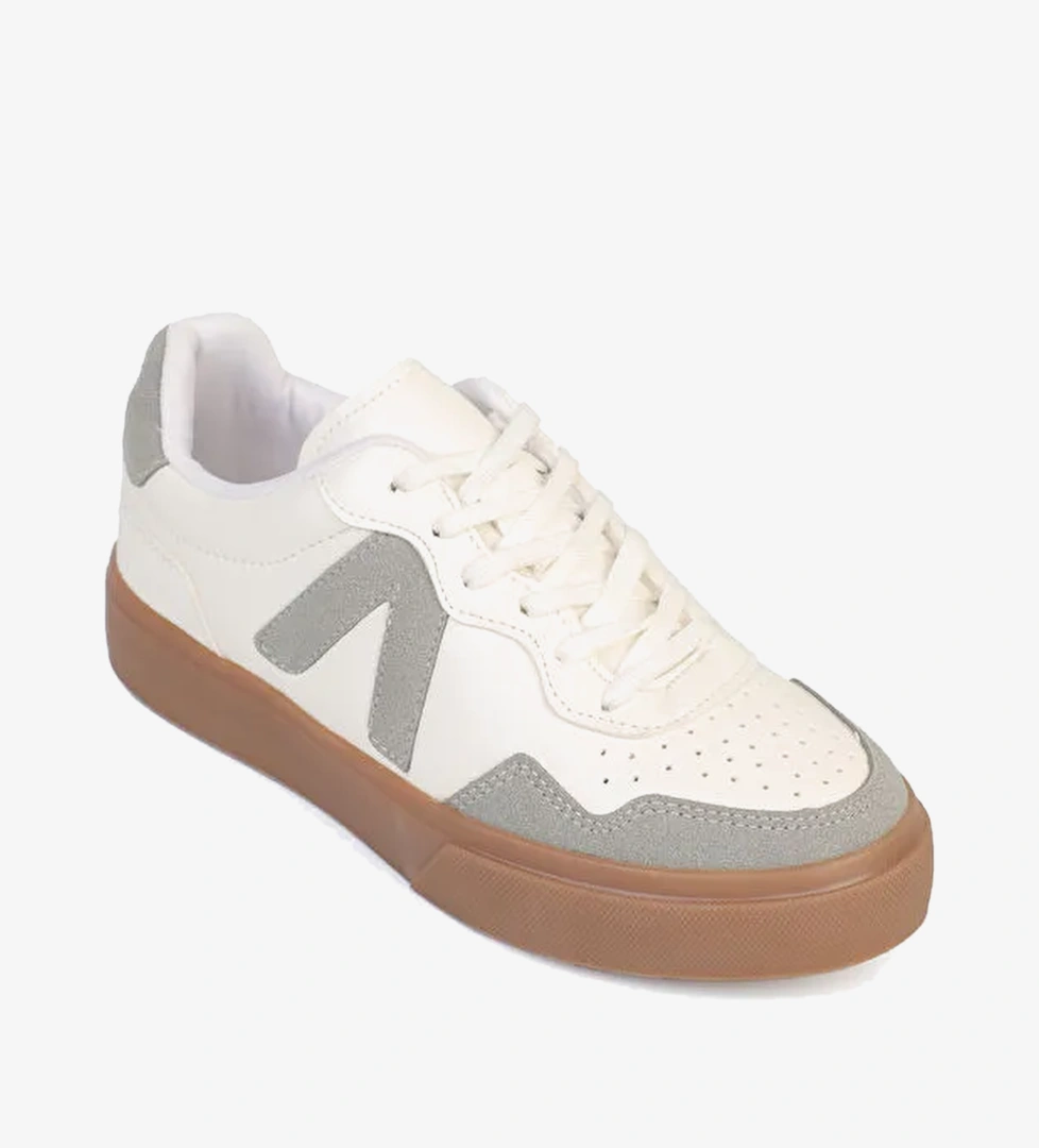 Lianna V Detayli Bagcikli Gunluk Spor Kadin Sneaker Ayakkabi