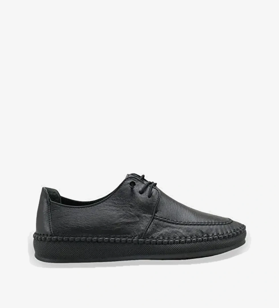 Michele Hakiki Deri Soft Konfor Tabanli Kadin Sneaker