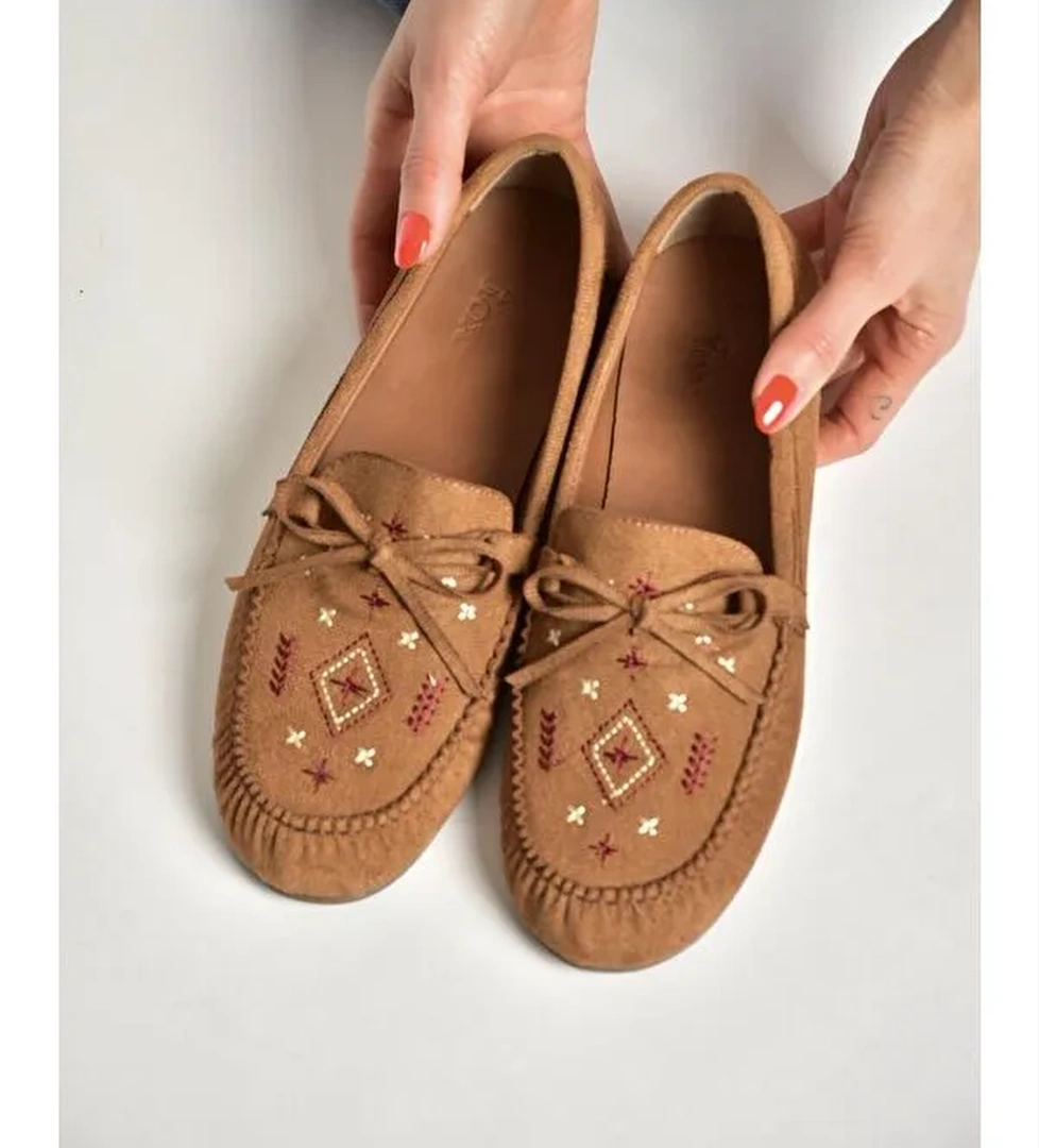 Fox Shoes Kahverengi Fox Shoes Babet Kadın Y996073102