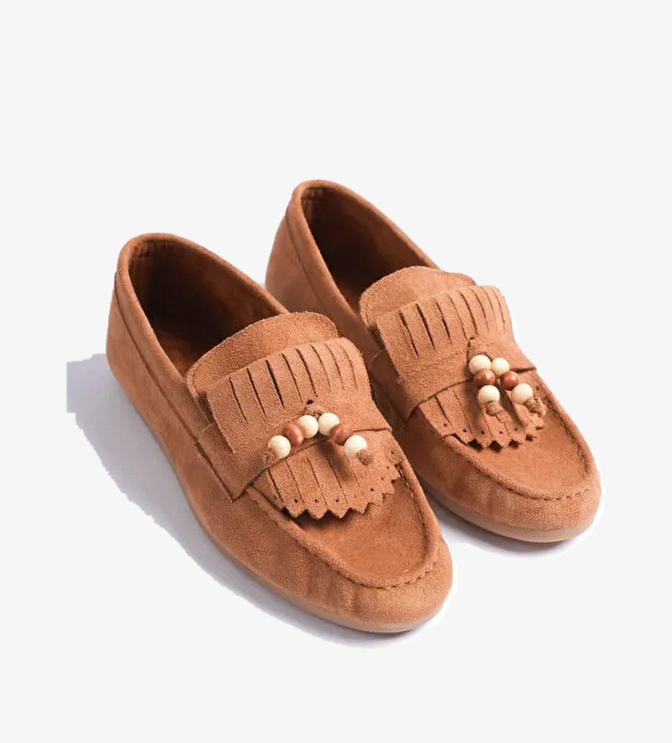 Tonny Black Kahverengi Tonny Black Rahat Kalip Kadın Günlük Tokalı Babet