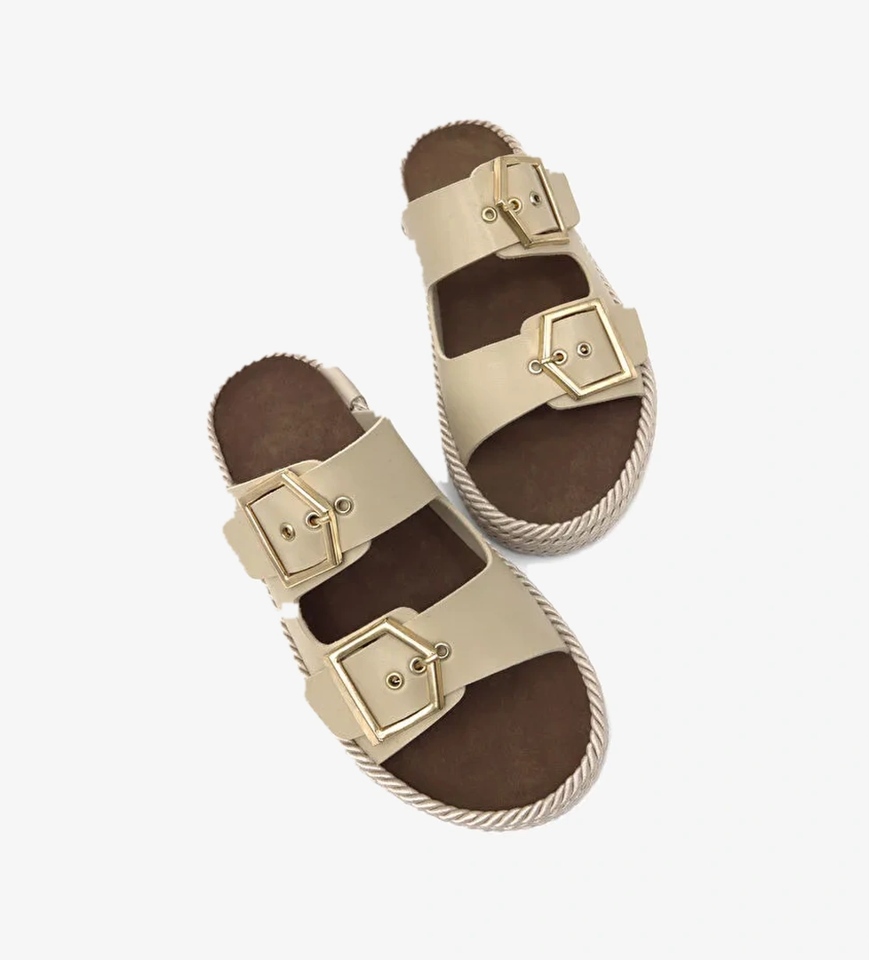 Tonny Black Siyah Tonny Black Rahat Kalip Kadın Hazır Taban Tokalı Terlik