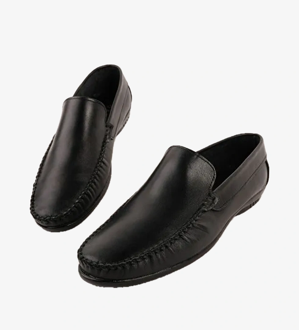 WILLS Hakiki Deri Bagciksiz Erkek Gunluk Klasik Loafer Ayakkabi