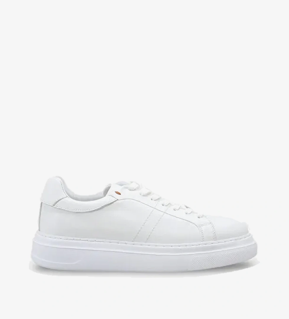 Bernardo Hakiki Deri Erkek Gunluk Spor Ayakkabi Sneaker
