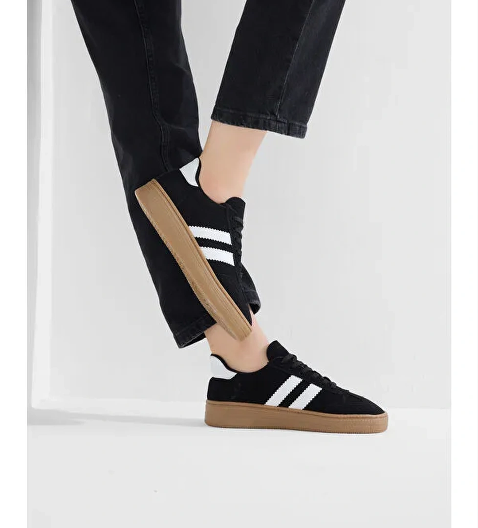 Tonny Black Siyah Tonny Black Rahat Kalip Kadın Kadın Yumuşak Deri Sneaker