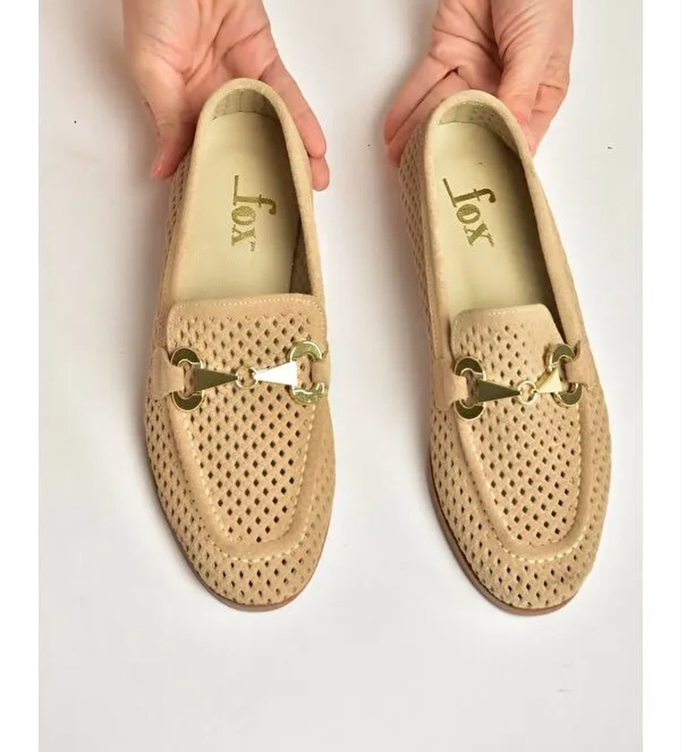 Fox Shoes Kahverengi Fox Shoes Babet Kadın Y291262402