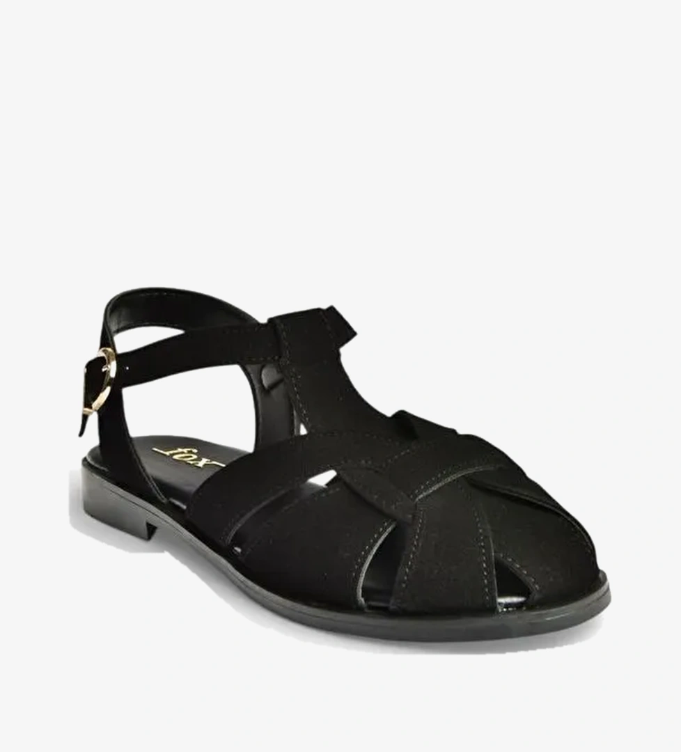 Fox Shoes Bej Fox Shoes Sandalet Kadın Y250303002