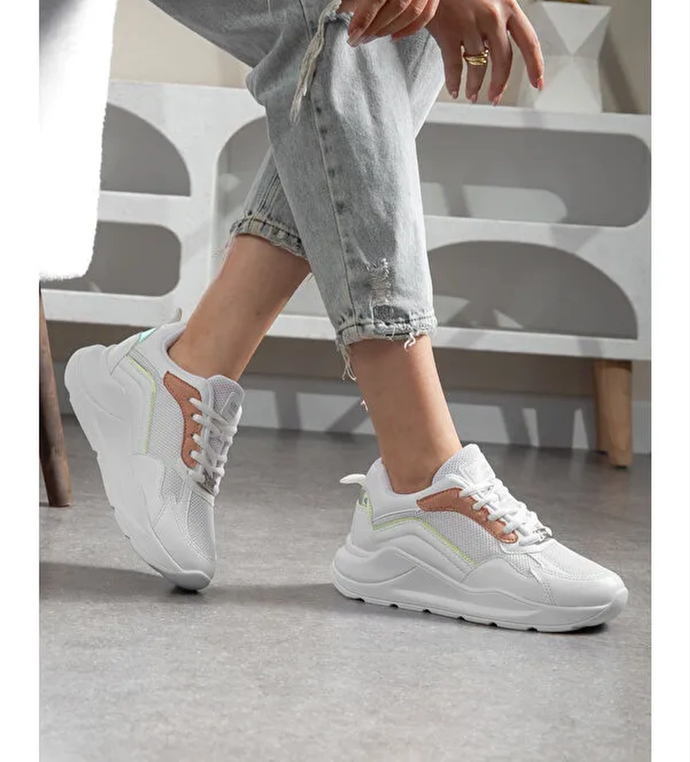 Grijak Gunluk Ortopedik Kadin Sneaker Spor Ayakkabi