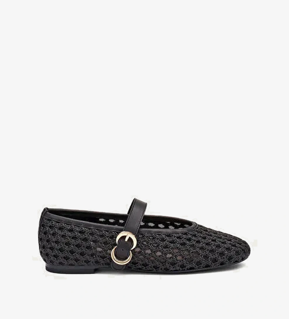 Kadin Babet 69V3 ORZO RAFFIA BALLET FLATS