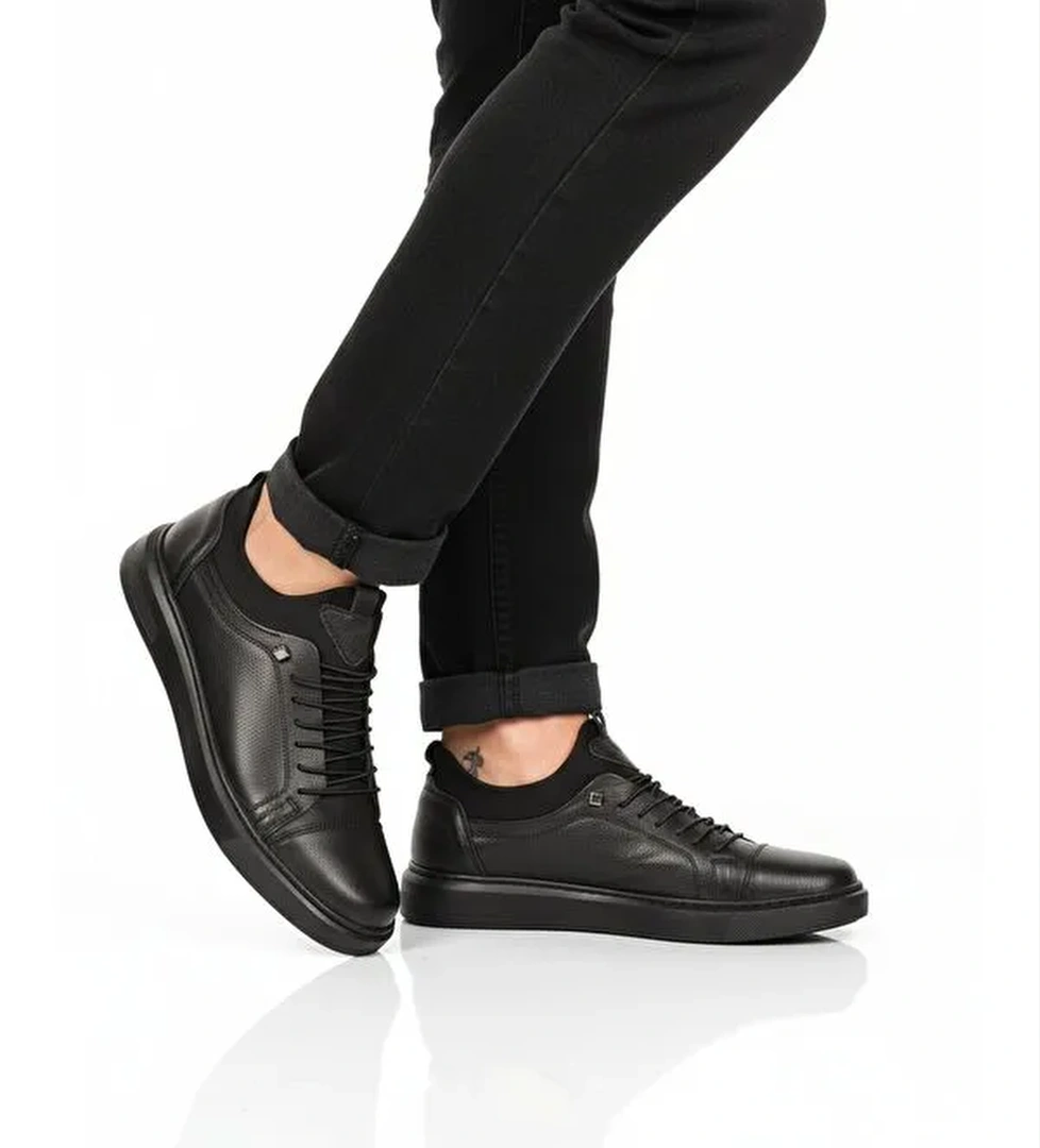 Ayakmod Kum Ayakmod Nubuk Hakiki Deri Ortopedik Erkek Casual Ayakkabı 818 M