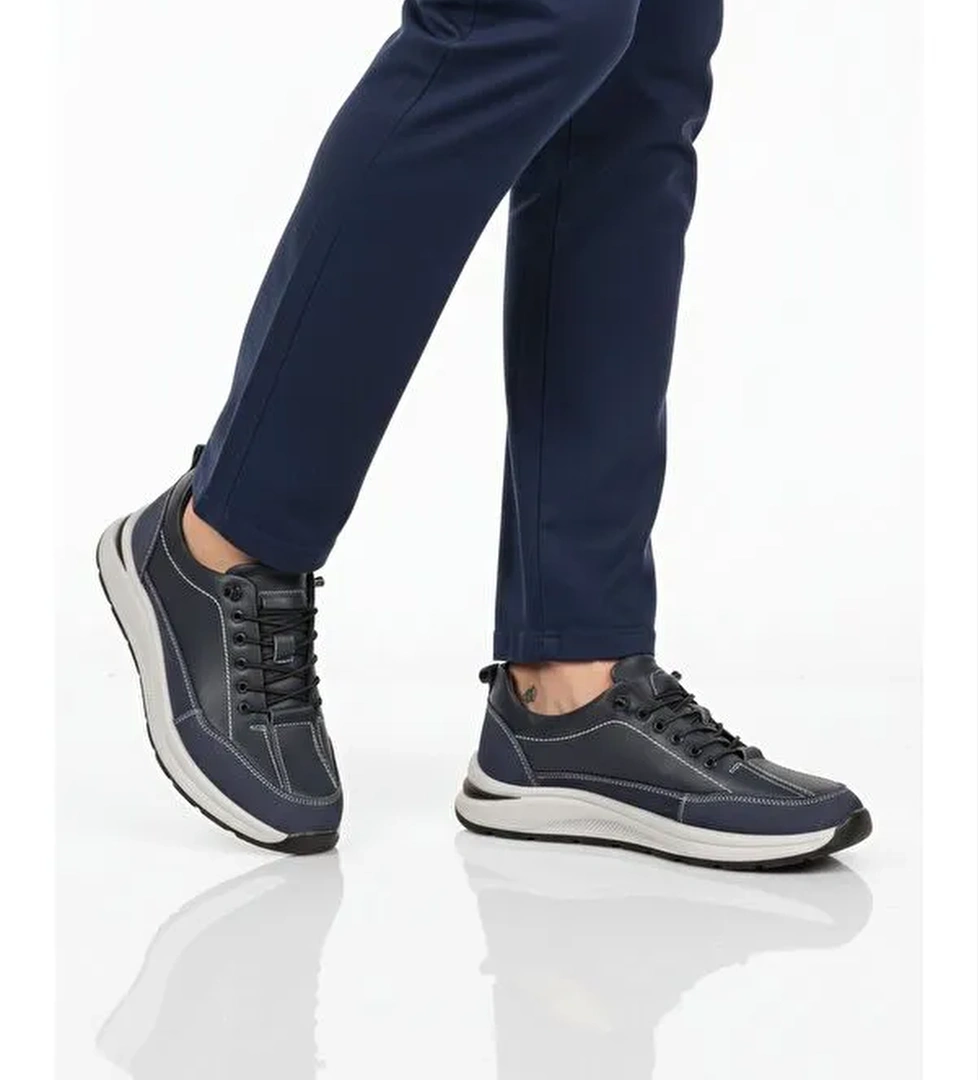 Ayakmod Kahverengi Ayakmod Premium Hakiki Deri Erkek Casual Ayakkabı 3003 M