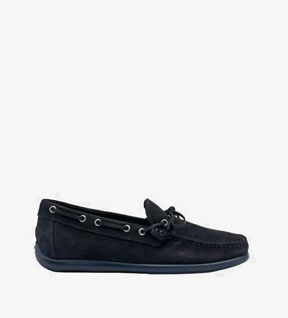 Erkek Klasik Ayakkabi 14D9 CASTORO Casual Suede Boat Lofers