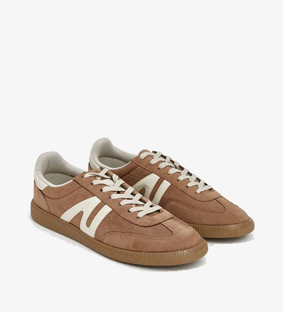 Lcw Steps Bej Lcw Steps Süet Görünümlü Erkek Spor Ayakkabı