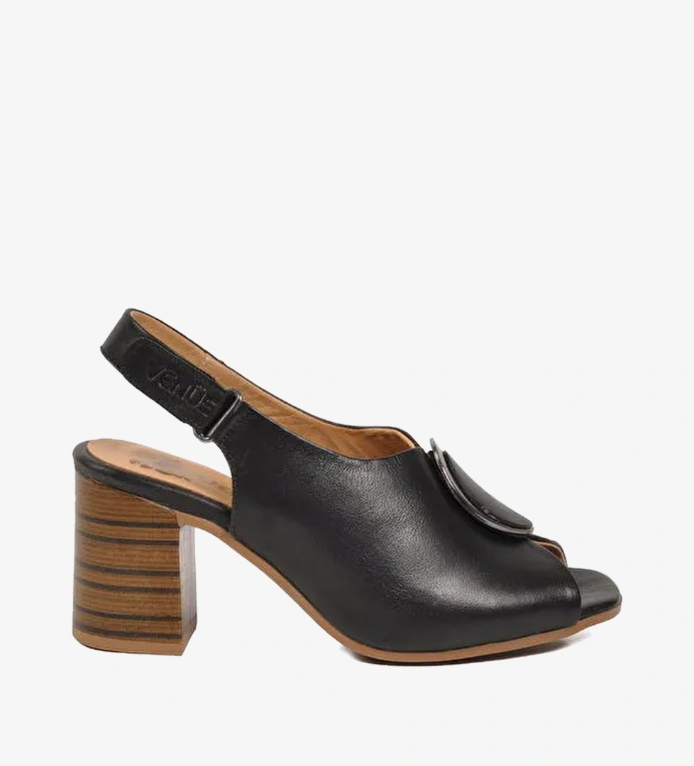 Venüs Bej Venüs Hakiki Deri Kadın Topuklu Sandalet 2108518Y Z