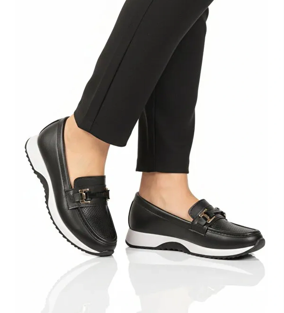 Ayakmod Bej Ayakmod Hafif Esnek Kadın Casual Ayakkabı 067 Z