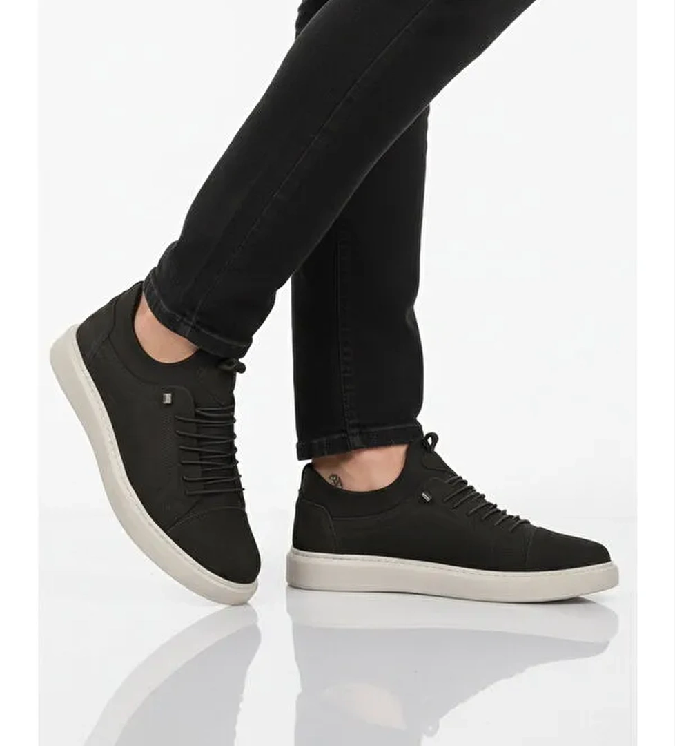 Ayakmod Siyah Ayakmod Nubuk 818 Erkek Ayakkabı