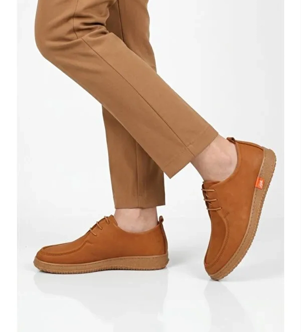 Ayakmod Kahverengi Ayakmod Hakiki Deri Kadın Casual Ayakkabı 2005 Z