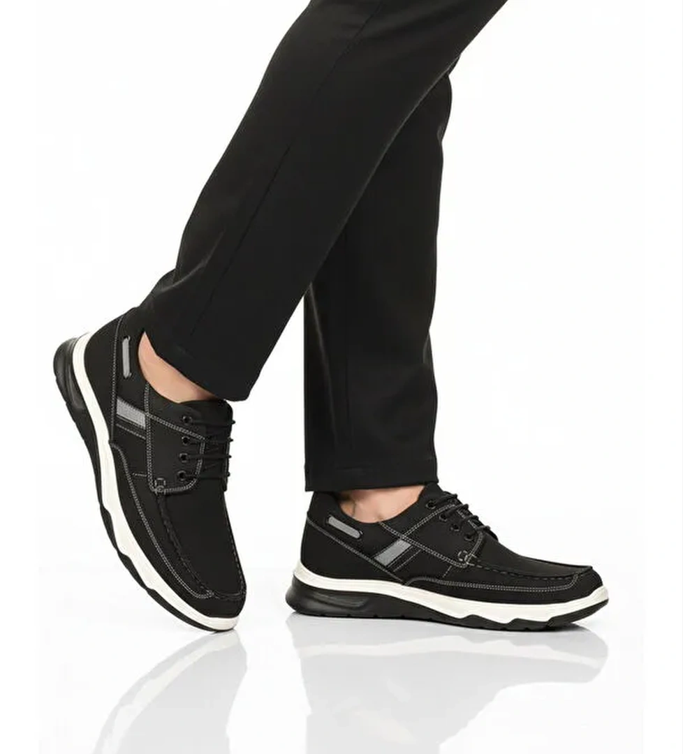 Ayakmod Lacivert Ayakmod Hakiki Deri Erkek Casual Ayakkabı 2676 M