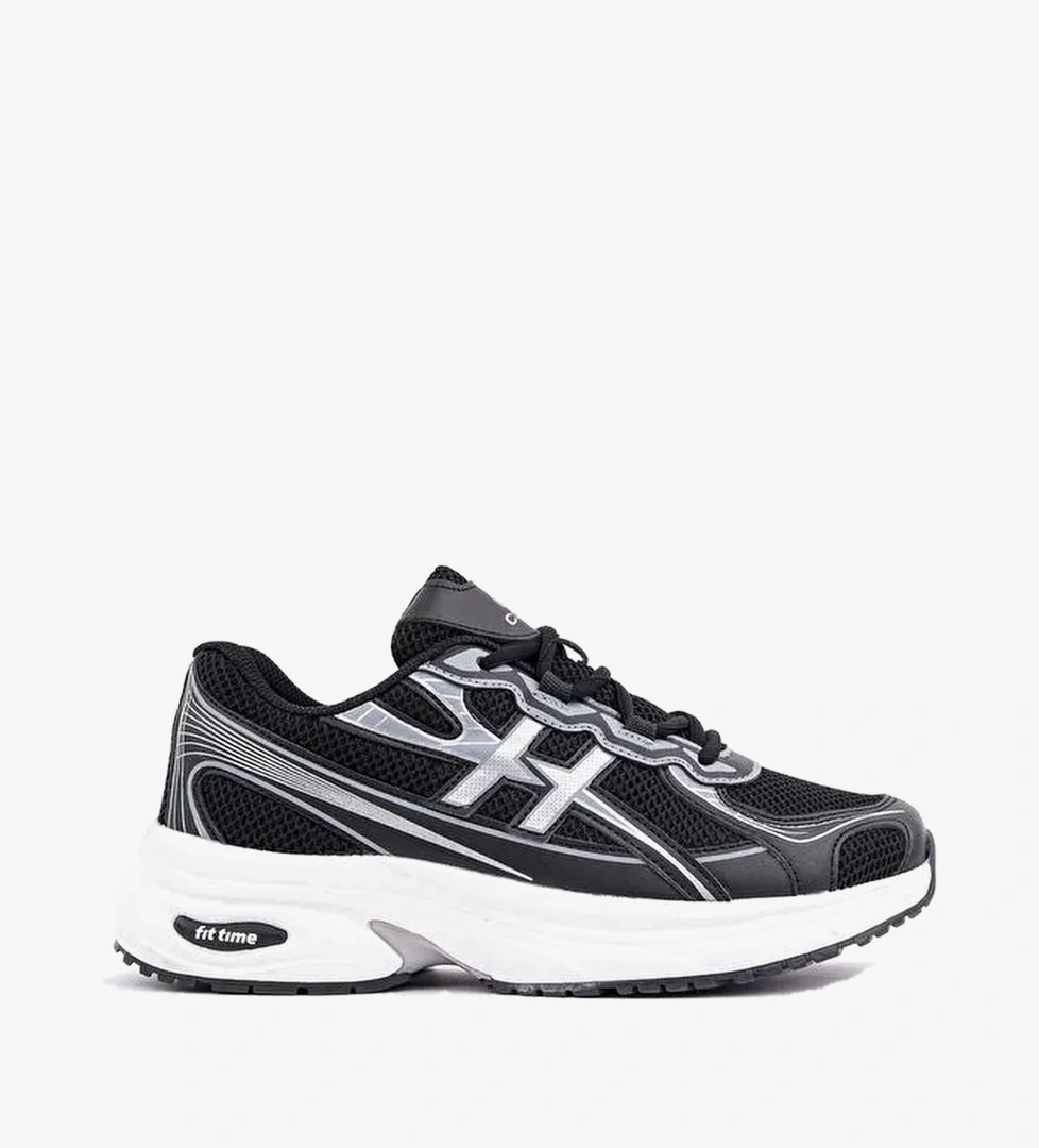 HYNEX Kadin Kalin Taban Bagcikli Gunluk Sneaker Spor Ayakkabi