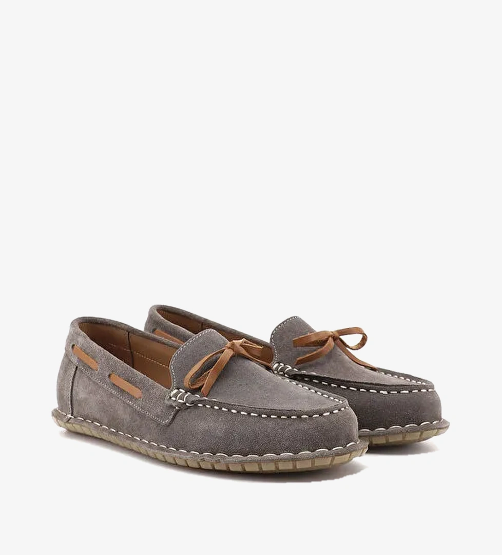 Kadin ACIK VIZON Fiyonklu Hakiki Deri Comfort Loafer