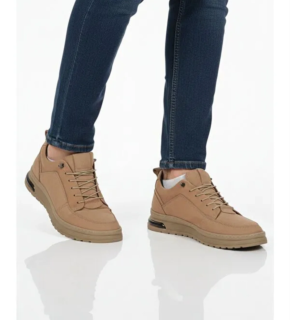 Ayakmod Siyah Ayakmod Nubuk Hakiki Deri Erkek Casual Ayakkabı 138 M