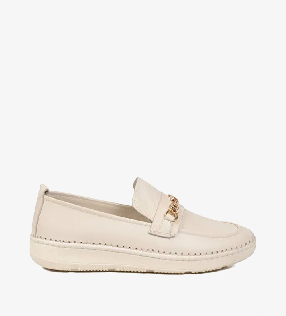 Voyager Siyah Voyager Hakiki Deri Anatomik Kadın Casual Ayakkabı Z540 Z