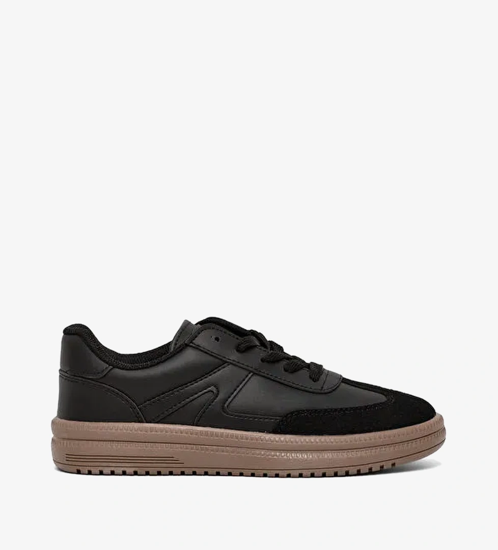 Tonny Black Beyaz Tonny Black Rahat Kalip Kadın Kauçuk Taban Bağcıklı Sneaker