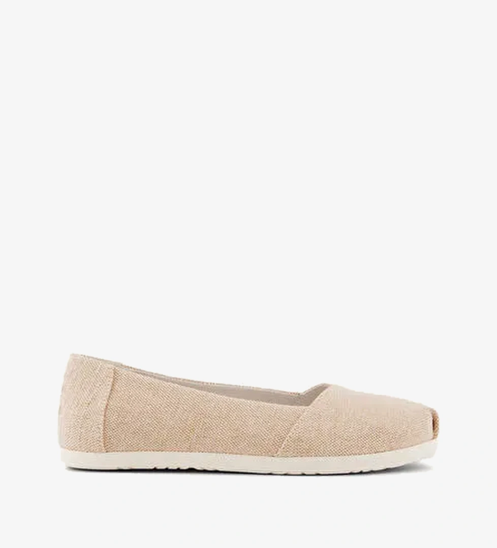 Toms Ekru Toms Espadril Alpargata Kadın 10023042 BALLET Tonal Sparkle Woven