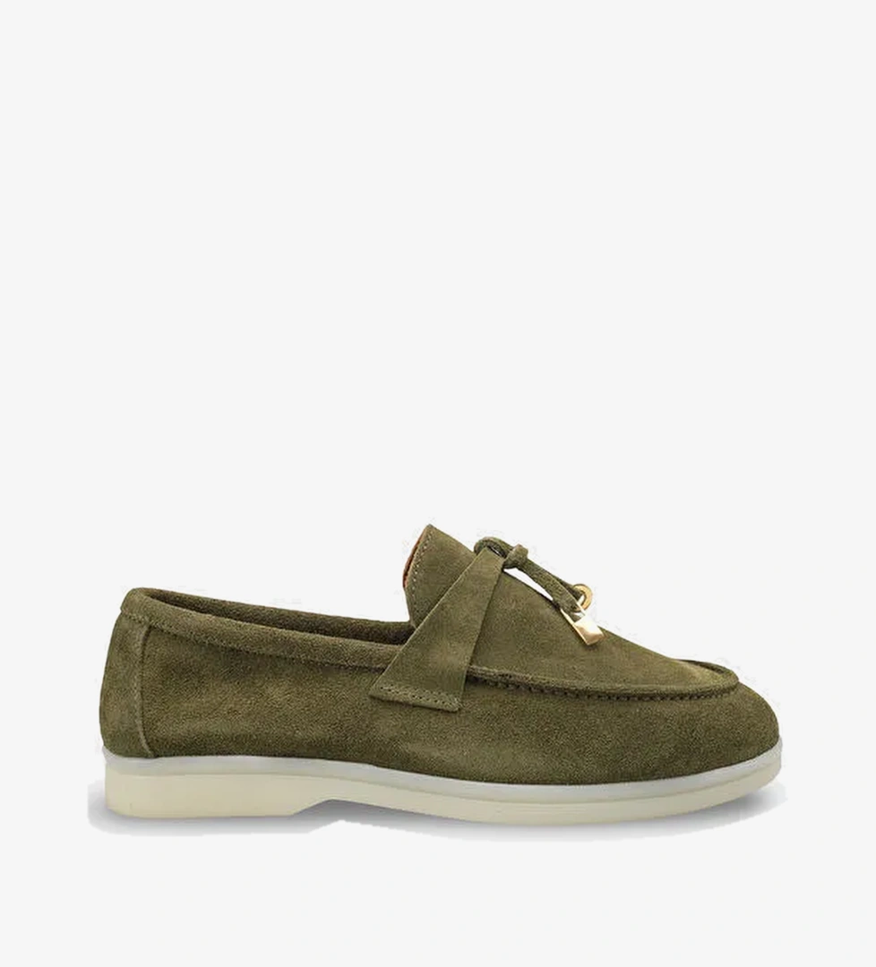 Vikki Hakiki Deri Kadin Loafer