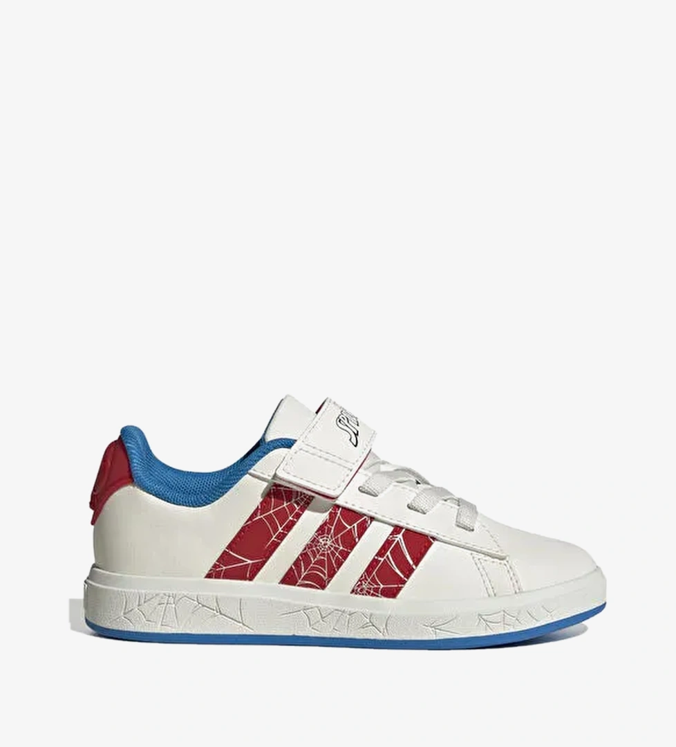 Grand Court Spider Man Cocuk Beyaz Sneaker