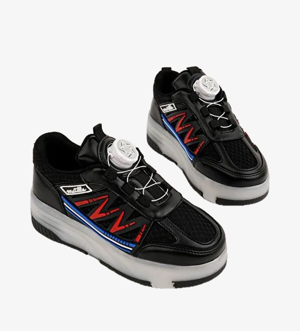 SKATE Cocuk Isikli Patenli Tekerlekli Sneaker Spor Ayakkabi