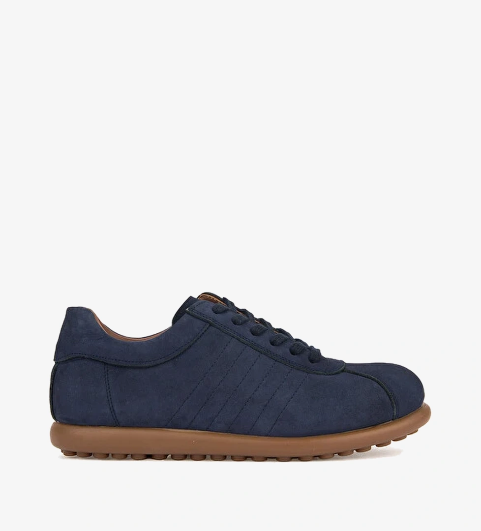 Erkek Hakiki Deri Sneaker 1611066Z29352 Lacivert