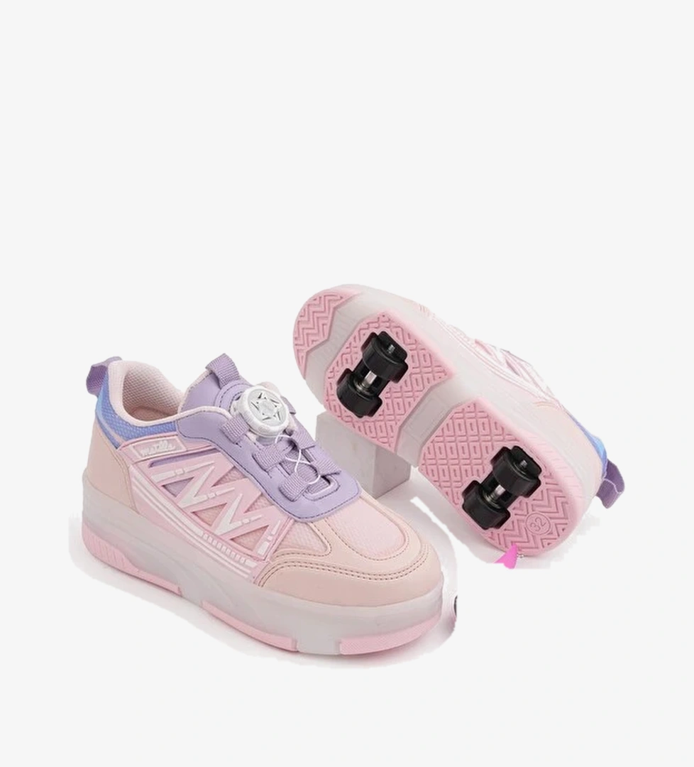 SKY Cocuk Isikli Patenli Tekerlekli Sneaker Spor Ayakkabi