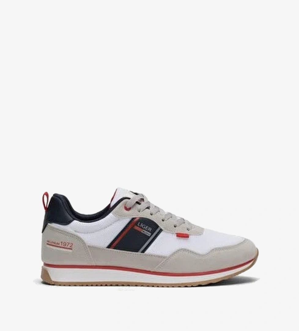 Erkek Gunluk Sneaker Spor Ayakkabi Beyaz - LacIvert