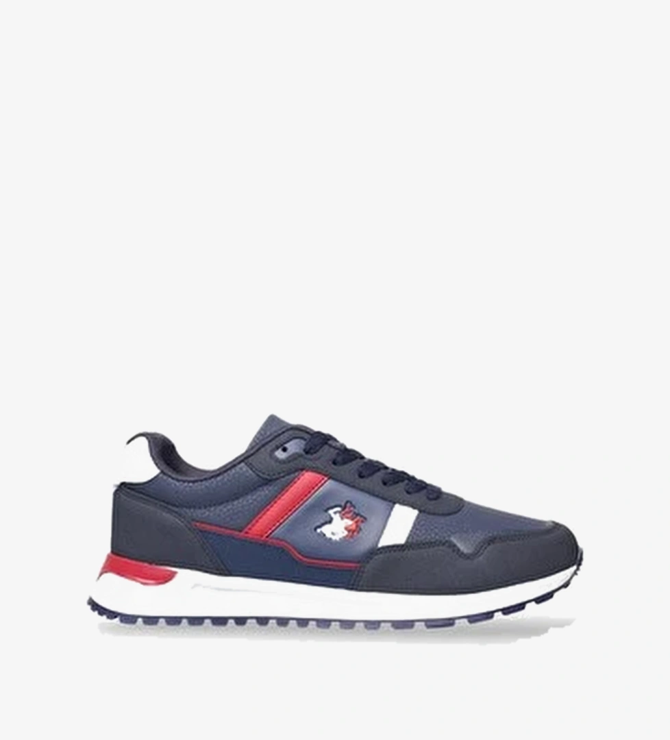 Erkek Ortopedik Cilt Gunluk Yuruyus Kosu Sneaker Spor Ayakkabi LacIvert