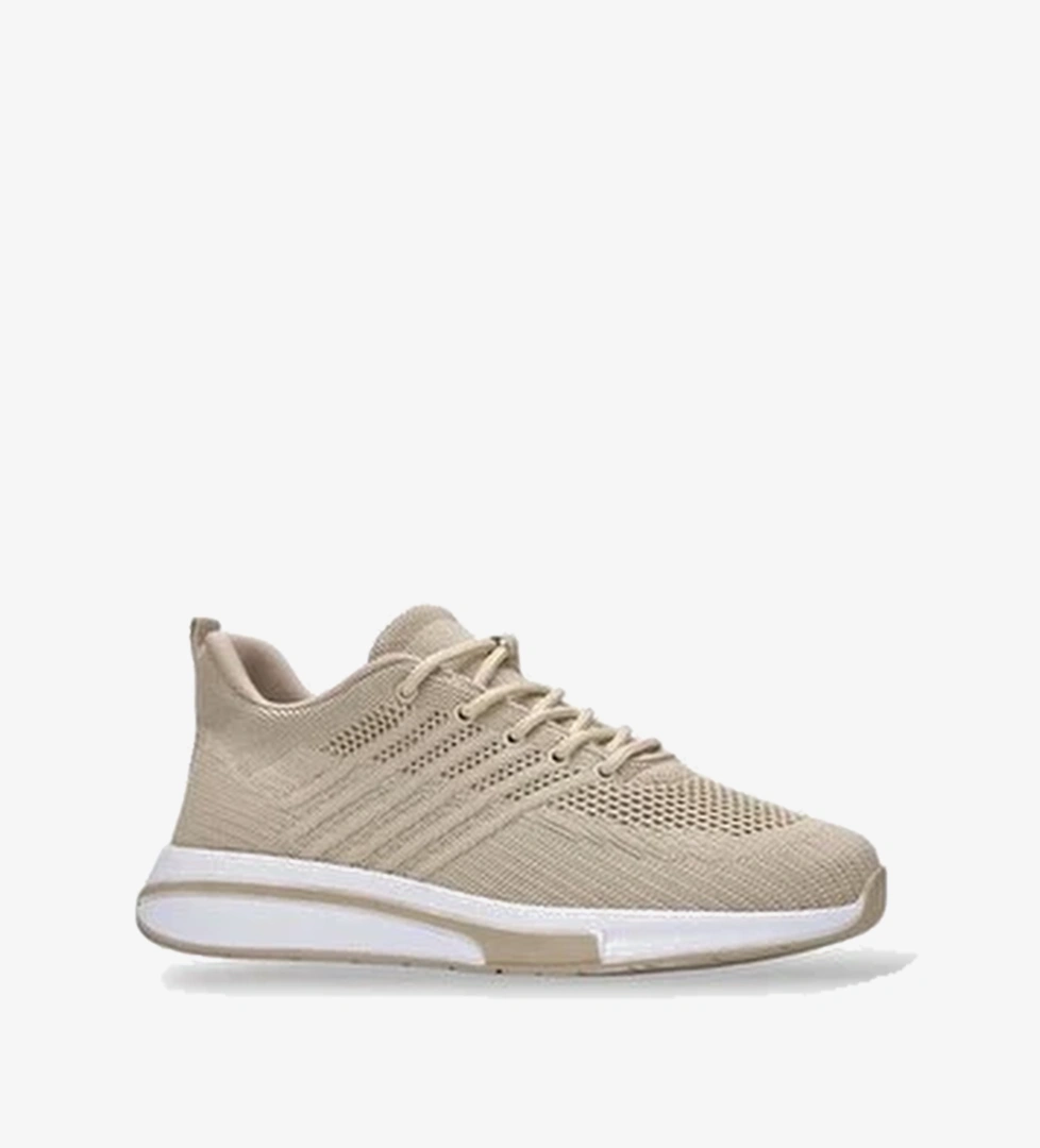 Unisex Yazlik Triko Spor Ayakkabi Bej