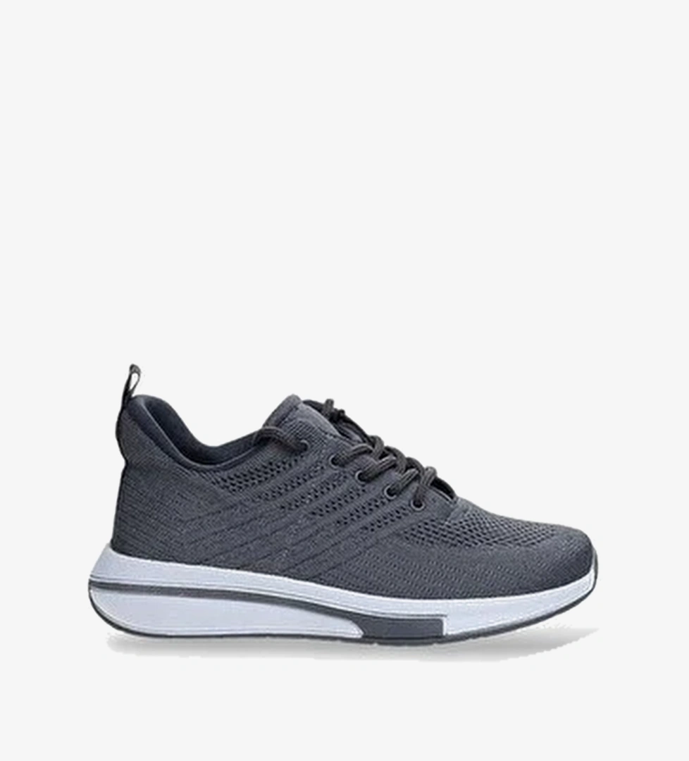 Unisex Yazlik Triko Spor Ayakkabi Fume - Beyaz